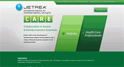 Desktop Screenshot of jetreacare.com